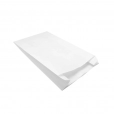 Пакет бумажный белый жиростойкий 100х65х260мм