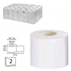 Туалетная бумага 2сл. 25м белая Veiro Professional Comfort T207