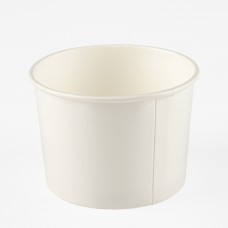 Креманка бумажная белая для мороженого d-95мм 290мл