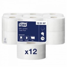 Туалетная бумага в рулонах 1сл. 525м Tork Universal Т1