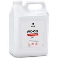 Чистящее средство Grass WC- Gel 5л для сантехники для ванной, кухни, унитаза от ржавчины
