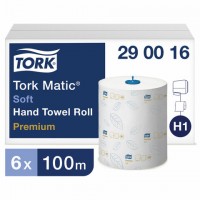 Полотенце рулонное Tork Matic Premium H1 2сл. 100м