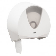 Диспенсер белый Veiro Jumbo для туалетной бумаги в средних/больших рулонах