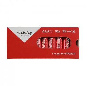 Батарейки Smartbuy LR03 ААА 40шт/уп