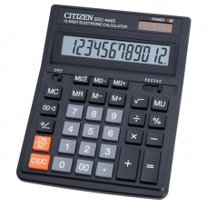 Калькулятор Citizen SDC-444S 12-разрядный черный