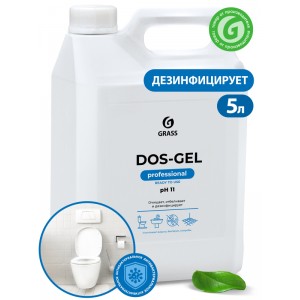Универсальный чистящий гель Grass "DOS GEL" канистра 5,3 кг