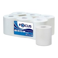 Полотенца бумажные белые в рулоне 150м. Focus Extra Quick 2сл.
